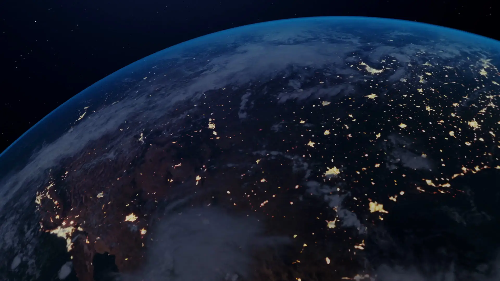 Night view of the United States with freight routes – Just Tracking load board and live tracking